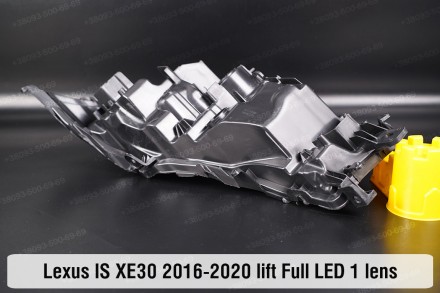 Новий корпус фари Lexus IS IS200 IS350 XE30 Full LED 1 лінза (2016-2020) III пок. . фото 9