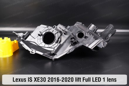 Новий корпус фари Lexus IS IS200 IS350 XE30 Full LED 1 лінза (2016-2020) III пок. . фото 4
