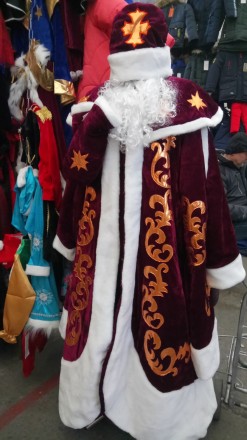 Дуже якісні костюми від виробника. Костюми святого Миколая, дед мороз,снегурочка. . фото 2