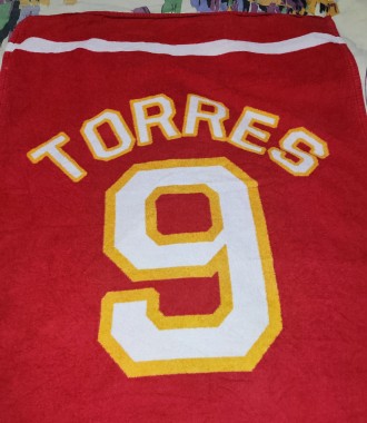 Полотенце FC Liverpool, Torres, официальный продукт, 100%-соtton, размер 140х70с. . фото 6