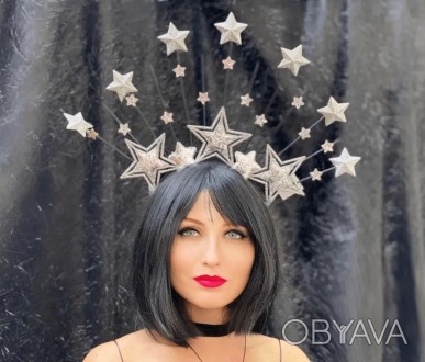  Обруч Star Queen 19-938SL Яркий аксессуар для женского карнавального образа на . . фото 1