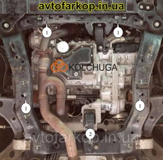
Защита двигателя для автомобиля:
Buick LaCrosse (2016-) Кольчуга
Защищает двига. . фото 4