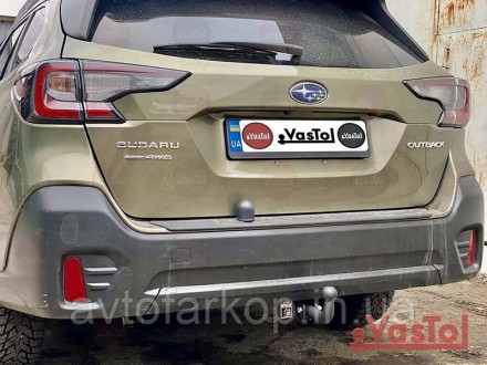 Фаркоп для автомобиля 
Subaru Outback USA (-2019-) VasTol
Съемный шар С, диаметр. . фото 10