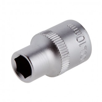 Головка шестигранна 1/2", 10мм*38мм. INTERTOOL ET-2010. Полтава. фото 1 Головка шестигранна 1/2", 10мм*38мм. INTERTOOL ET-2010. Полтава. фото 1