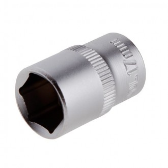 Головка шестигранна 1/2", 17мм*38мм. INTERTOOL ET-2017. Полтава. фото 1 Головка шестигранна 1/2", 17мм*38мм. INTERTOOL ET-2017. Полтава. фото 1