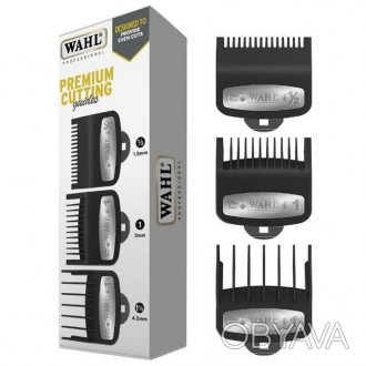 Набір насадок Wahl Premium Cutting Guides 3 Pack (03354-5001) рекомендований бар. . фото 1