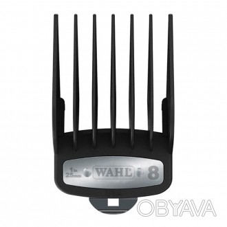 Насадка Wahl Premium Cutting Guides Black №8 25 мм (03421-108) выполнена из мине. . фото 1