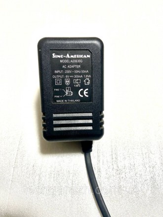 Блок живлення (AC/DC adaptor) Sino-American A20630G
Характеристики:
Input AC 230. . фото 2