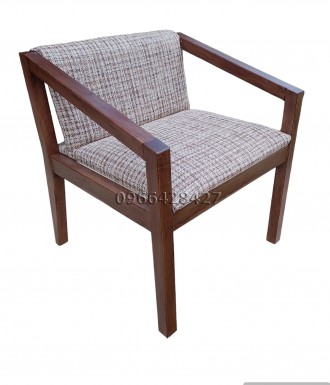 Стул - кресло 21
Крепкий с мягким сиденьем и спинкой.
Выбор ткани под интерьер. . фото 2
