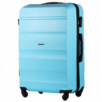 Большой пластиковый чемодан Wings AT01 на 4 колесах
Надёжность чемоданов кампани. . фото 2