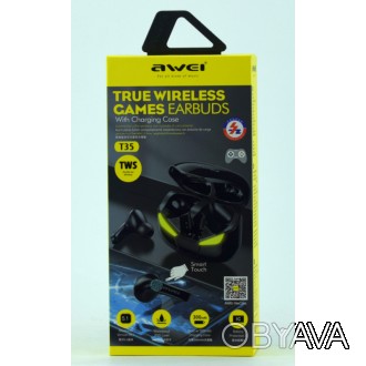 Беспроводные Bluetooth вакуумные наушники AWEI T35 TWS