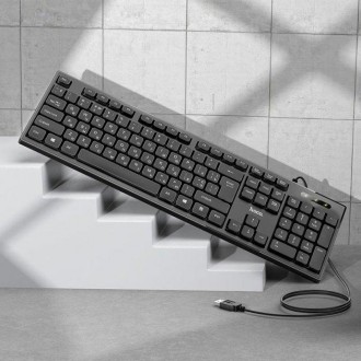  Клавиатура проводная HOCO GM23 – это проводная бизнес - клавиатура от компании . . фото 9