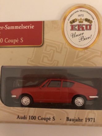 Машинка металлическая AUDI 100 Coupe S. 1971.
AUDI 100 Coupe S. 1971. Oldtimer . . фото 3