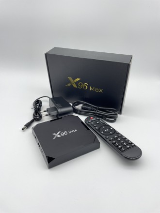 СМАРТ ТВ приставка X96 Max+
X96 Max+ – одна з найвідоміших моделей СМАРТ ТВ прис. . фото 2