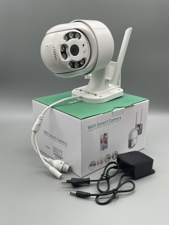 
Камера видеонаблюдения беспроводная уличная WIFI IP XH-2.5QJ 2 mp 1080p с удале. . фото 2
