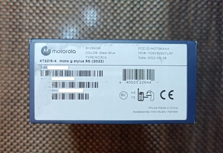 Продам смартфон Motorola Moto G Stylus 5G 2022.
Привезений із США, працює зі вс. . фото 8