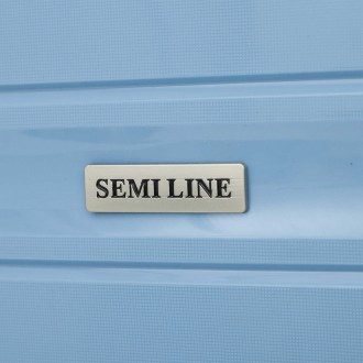 Одні з найлегший і найбільш надійних валіз Semi Line T5616 вироблені з поліпропі. . фото 10