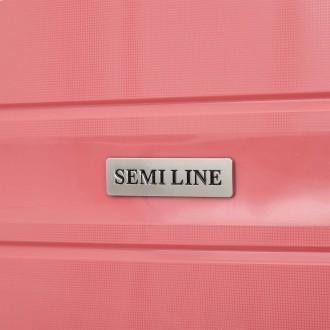 Одні з найлегший і найбільш надійних валіз Semi Line T5615 вироблені з поліпропі. . фото 10