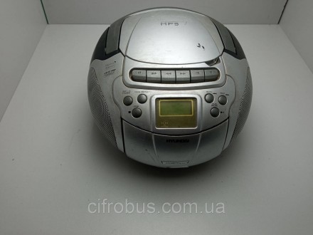 Кассетная магнитола c CD-проигрывателем; однополосная акустика; однокассетная де. . фото 2