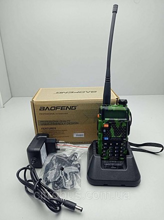 Рація VHF/UHF, потужність передавача 4 Вт, живлення Li-Ion-акумулятор, кодування. . фото 2