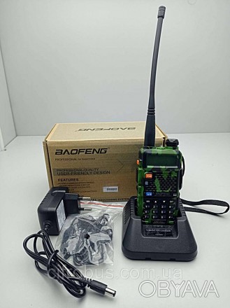 Рація VHF/UHF, потужність передавача 4 Вт, живлення Li-Ion-акумулятор, кодування. . фото 1