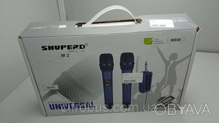 Напівпрофесійні радіомікрофони SHUPERD M2 (пара) Вокальні радіомікрофони з бездр. . фото 1