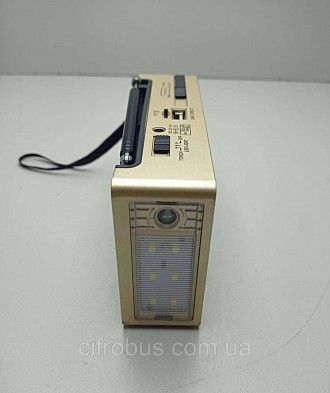 Радиоприёмник GOLON RX-8866-Black. Радиоприемник автономный и мобильный. питаетс. . фото 8