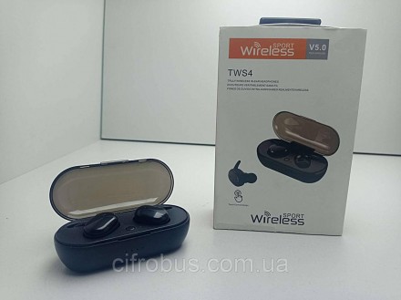 AURA TWS-4 — це абсолютно бездротові зручні навушники та Bluetooth-гарнітура, дв. . фото 5
