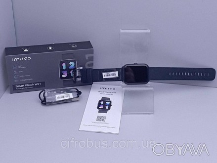 IMILAB W01 — нові смарт-годинник зі стильним і одночасно надзручним дисплеєм: за. . фото 1
