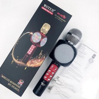 Беспроводной караоке микрофон с колонкой WS1816 - это уникальный микрофон со вст. . фото 9
