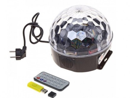 Описание
Музыкальный диско-шар с Bluetooth, USB, светомузыкой, 2-я динамиками и . . фото 5