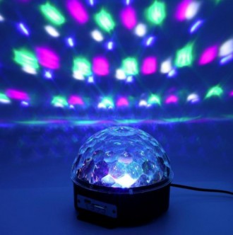 Описание
Музыкальный диско-шар с Bluetooth, USB, светомузыкой, 2-я динамиками и . . фото 6
