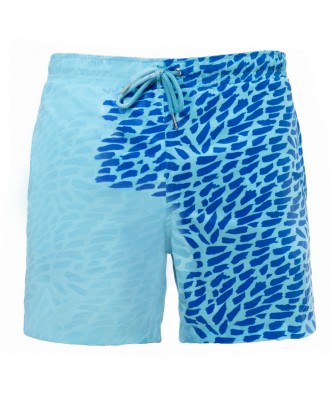 Шорты хамелеон для плавания, пляжные мужские спортивные шорты меняющие цвет
 
 В. . фото 2