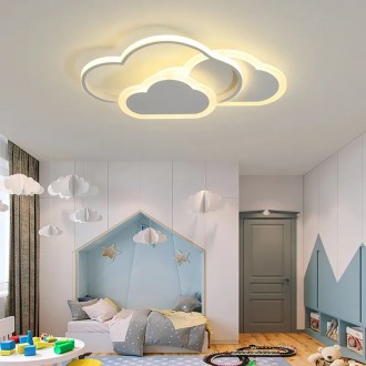 Стельовий світильник у вигляді хмаринок, потужність 32 вт, один режим освітлення. . фото 6