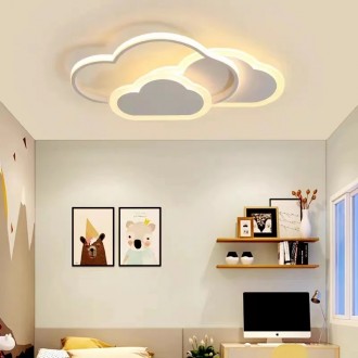 Стельовий світильник у вигляді хмаринок, потужність 32 вт, один режим освітлення. . фото 8