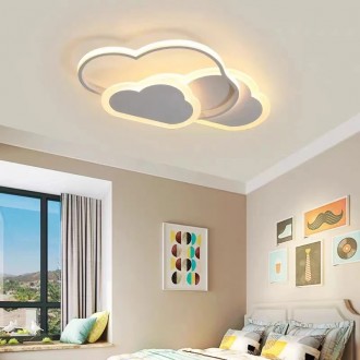 Стельовий світильник у вигляді хмаринок, потужність 32 вт, один режим освітлення. . фото 7