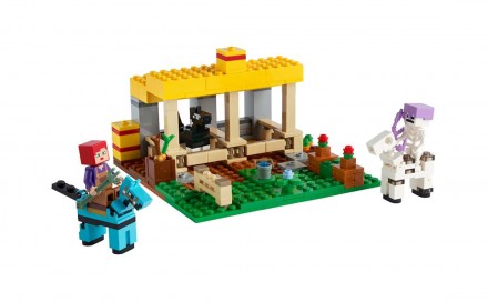 Набор 21171 "Конюшня" из серии LEGO Minecraft расскажет вам о содержании благоро. . фото 10