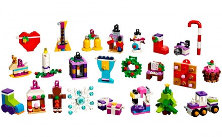 Описание Открывайте окошки календаря LEGO Friends 41353 каждый день в декабре, ч. . фото 4