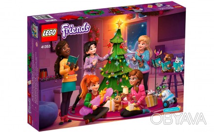 Описание Открывайте окошки календаря LEGO Friends 41353 каждый день в декабре, ч. . фото 1