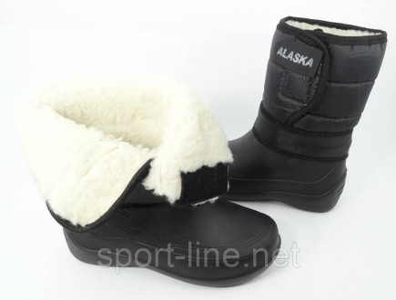  Женские зимние сапоги дутики, производитель Украина. Галоша из материала ЭВА, в. . фото 10