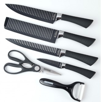 Описание:
Германия наборов ножей с антипригарном покрытием набор ножей из нержав. . фото 4