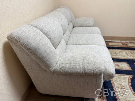 Комфортный диван с раскладным полуторным  спальным местом с ортопедическим матра. . фото 1