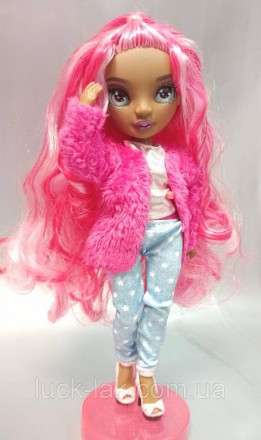 Костюм штани, майка та рожевий піджак для ляльки Барбі
У магазині luck-lak.prom.. . фото 4