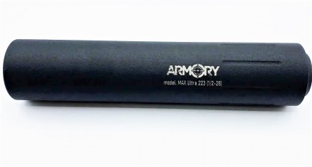Глушник ARMORY Max Ultra 223 різьба 1/2x28 
Глушник торгової марки ARMORY модель. . фото 2