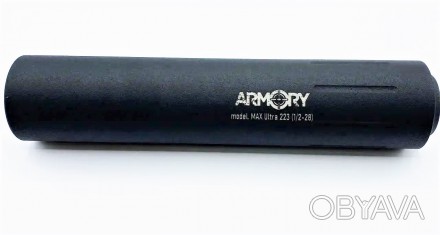 Глушник ARMORY Max Ultra 223 різьба 1/2x28 
Глушник торгової марки ARMORY модель. . фото 1