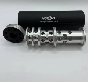 Глушник ARMORY Light Compact для АК 7.62 різьблення 14х1L
Рекомендовано використ. . фото 2