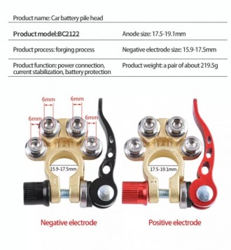 Быстрозажимные клеммы для АКБ латунь аккумуляторные. Цена запару.
Модель: bc2122. . фото 5