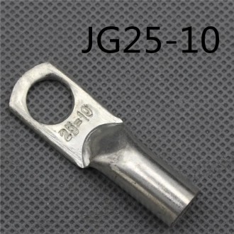 Медный луженый контакт наконечник для кабеля JG25-10. 
Качественный, литый. Не п. . фото 2