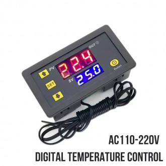 Термостат AC терморегулятор датчик контроля температуры 110-220v.
На плату, корп. . фото 5