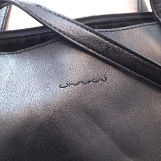 Стильные женская мужская сумка кожаная сумочка черная.
Материал: кожа. Подкладка. . фото 4